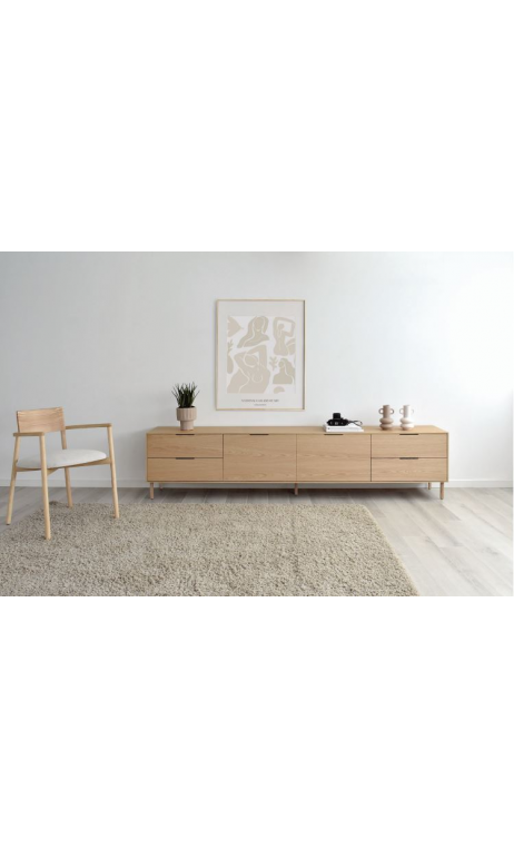 Mueble TV 200 cms URAL 4 puertas diferentes acabados