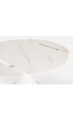 Mesa PORCELÁNICO blanco 85x135