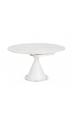 Mesa PORCELÁNICO blanco 85x135